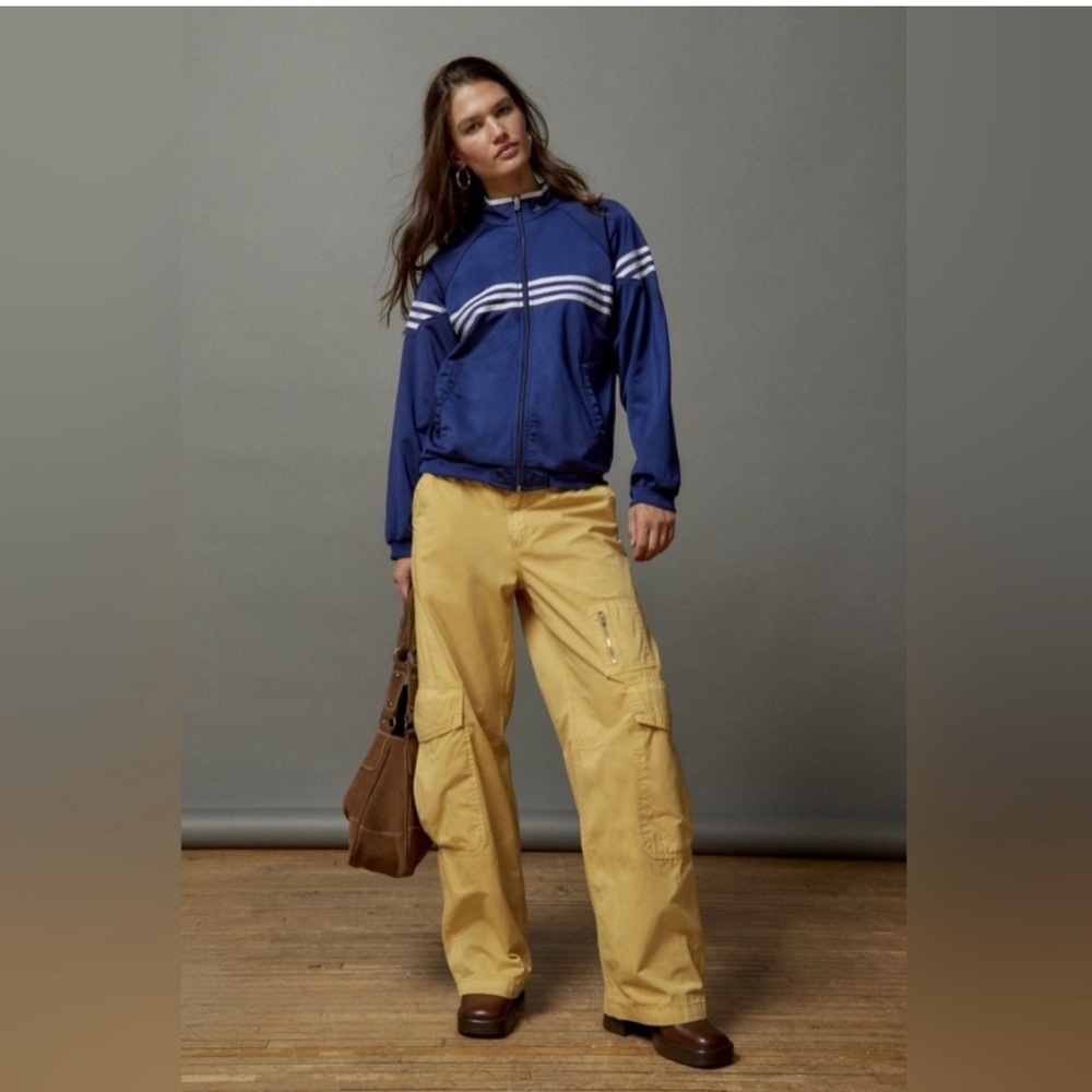 BDG Urban Outfitters NEW‎ Rae Carpenter Pants Dark Yellow 90s Y2K Streetwear 14